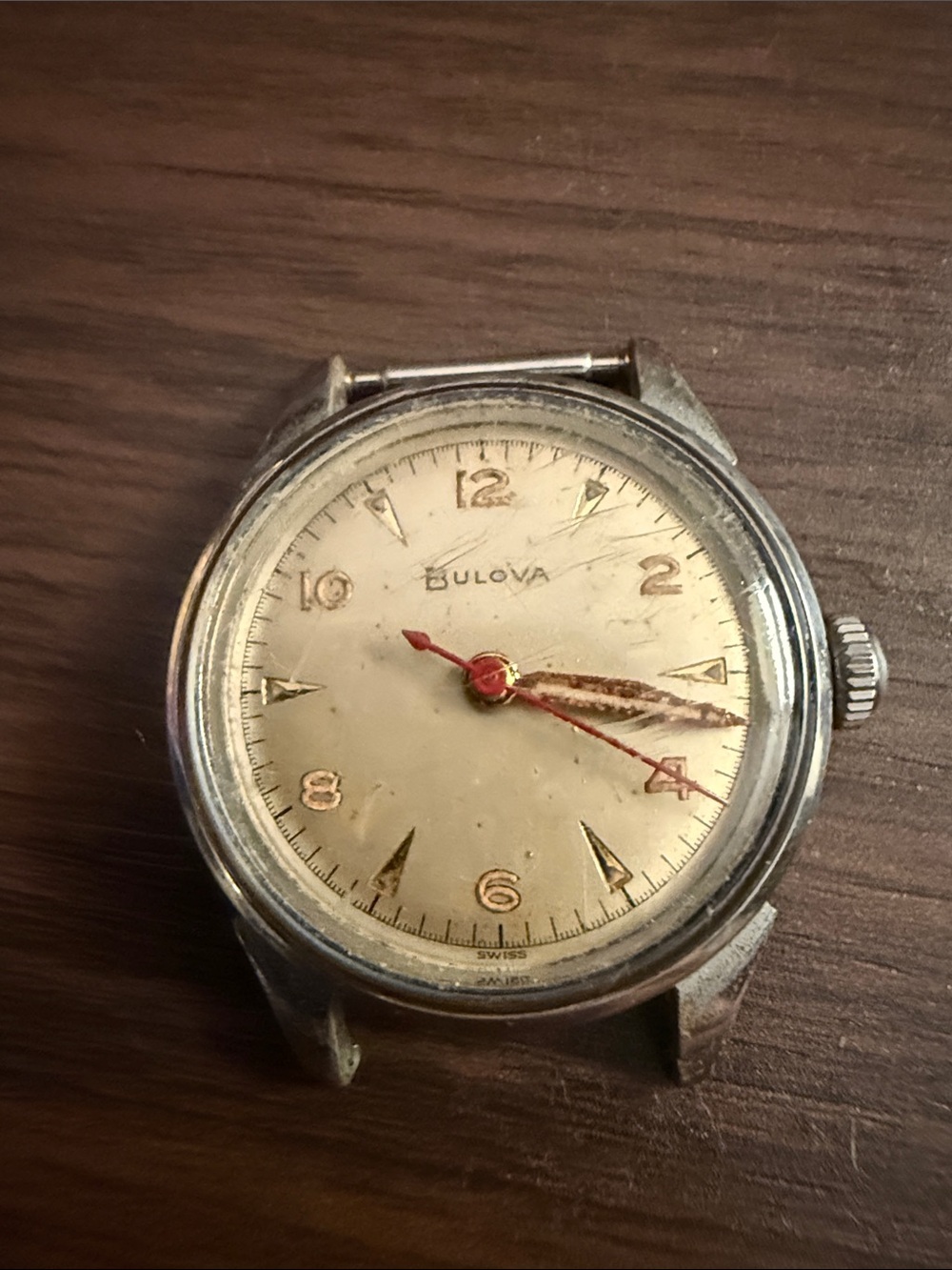 Vintage BULOVA Manual Wind Watch Swiss